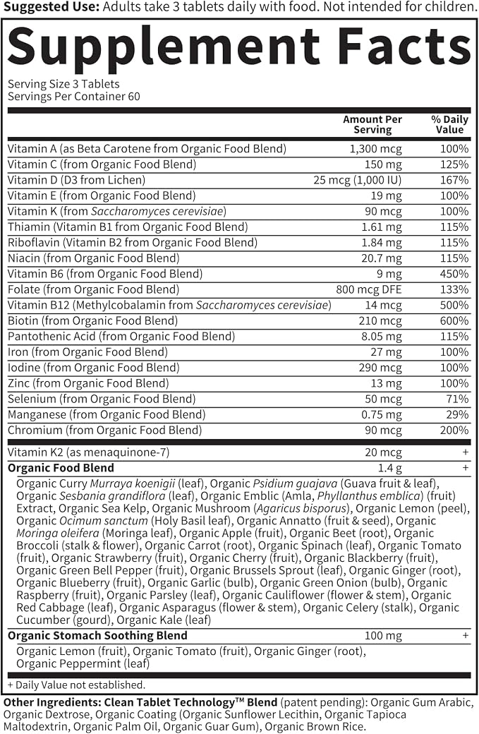 Garden of Life Organics Women’s Prenatal Multivitamin - Image 7