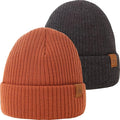 Moon Kitty 2PCS Baby Beanie Soft Toddler Beanie Warm Knitted Infant Winter Hats by Moon+Kitty