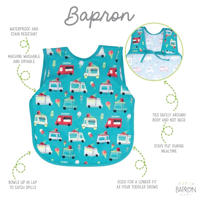 BapronBaby Ice Cream Truck Bapron - Image 2