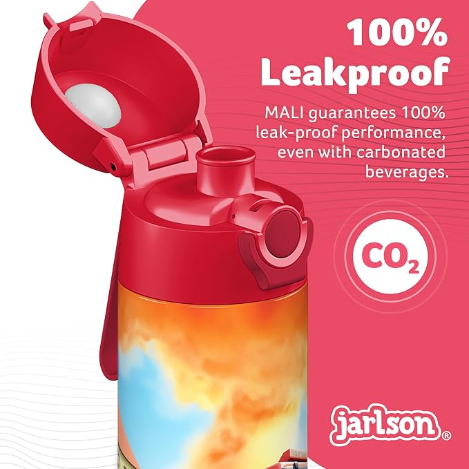 Jarlson® Mali Children's Water Bottle, Thermal Stainless Steel Water Bottle - Image 5
