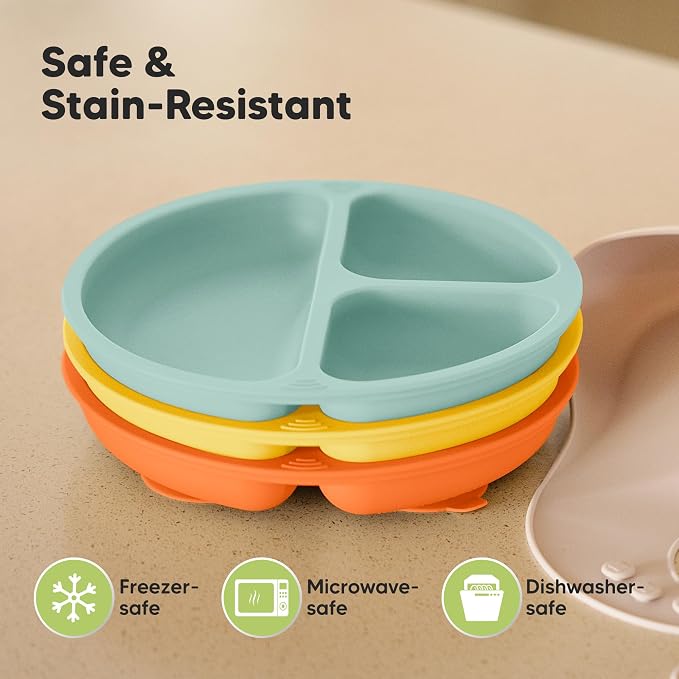 KeaBabies Suction Plates for Baby, Toddler - Image 5