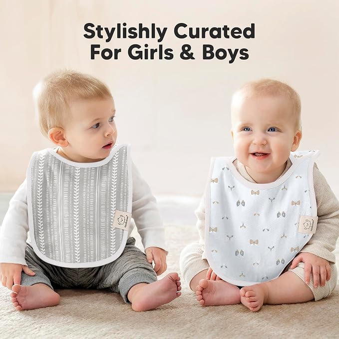 8-Pack Baby Bibs for Boys, Girls - Image 7