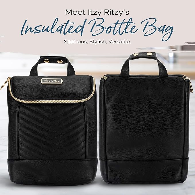 Itzy Ritzy Insulated Bottle Bag – Keeps Bottles Warm or Cool - Image 2
