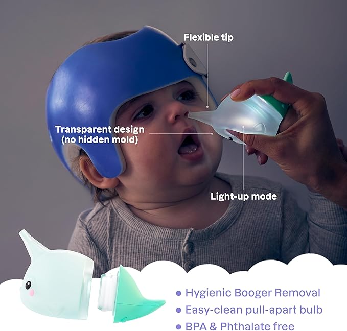 Booger Buddy Nasal Aspirator Bulb, Narwhal - - Image 4