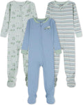 HUGGIES unisex-baby 3-pack Footed Coverall Pajamas by Huggies%C2%AE