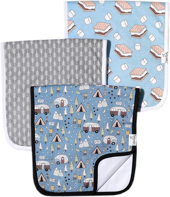 Copper Pearl Premium Baby Burp Cloths by CopperPearl