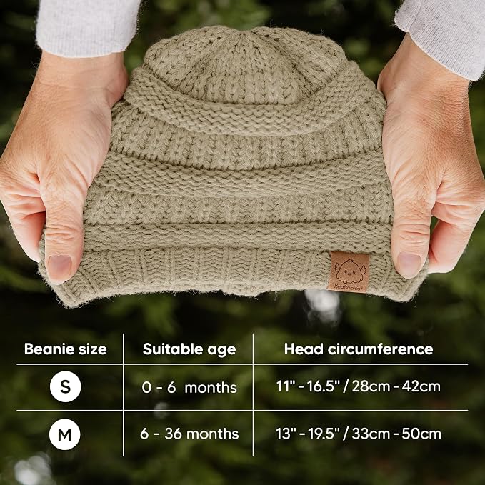 3-Pack Baby Beanies for Boys, Girls - Image 5