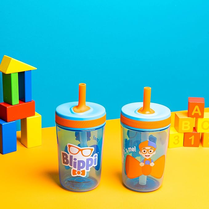 Zak Designs Blippi Kelso Toddler Cups - Image 2