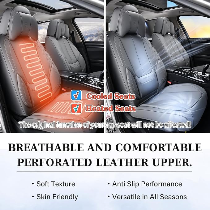 Coverado Universal Seat Covers Full Set, 5 Seats Universal Seat Covers - Image 7