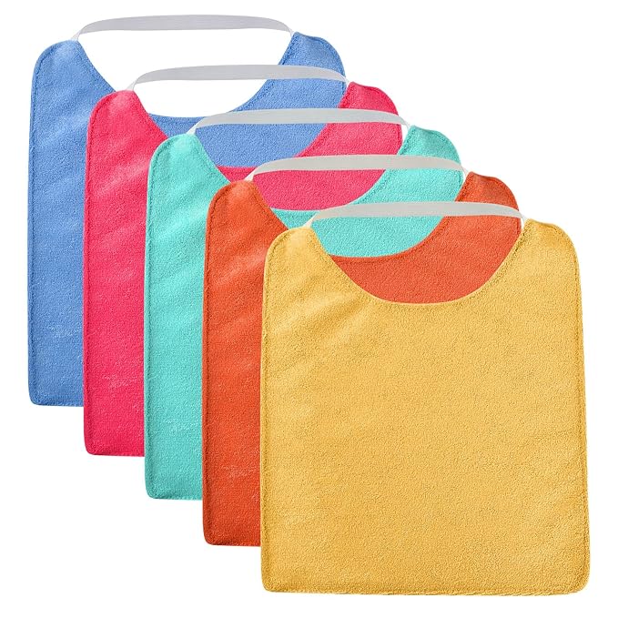 Vicloon Baby Bibs, Baby Bibs for Boys, Terry Drool Cotton Bibs Waterproof by Vicloon