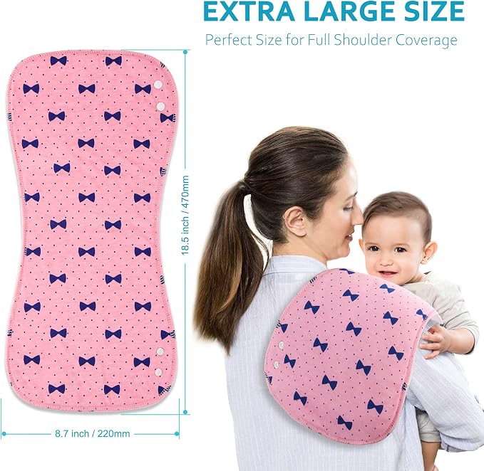 2-in-1 Burp Cloths and Baby Bibs - Image 6