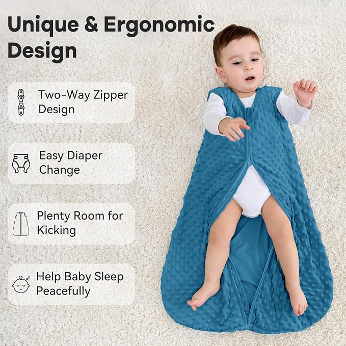 Fleece Baby Sleep Sack 0-6 Months - Image 4