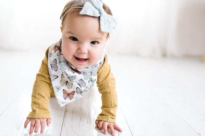 Copper Pearl Baby Bandana Drool Bibs - Image 6