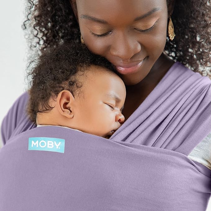 Moby Baby Wrap Carrier Classic for Newborns to Toddlers, Infant Sling Carrier - Image 3