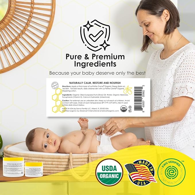 La Petite Creme French Organic Diaper Balm - Image 9