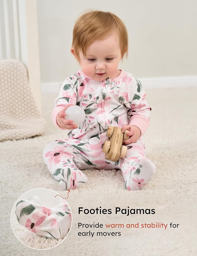 Yoofoss Baby Pajamas 100% Cotton Baby Sleepers - Image 5