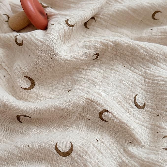 BuLuTu Muslin Toddler Pillowcases Girls Boys, Soft Breathable Cotton Kids - Image 3