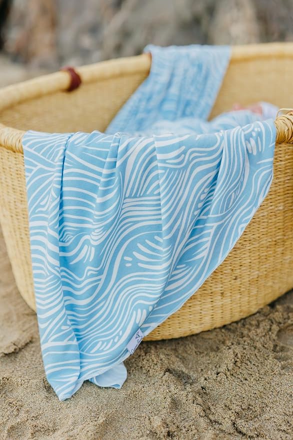 Copper Pearl Baby Swaddle Blanket - Image 5