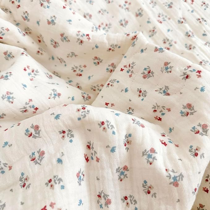 BuLuTu Cute Floral Print Pillowcases - Image 3