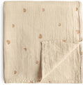 mushie Muslin Baby Swaddle Blanket | 100% Organic Cotton by mushie