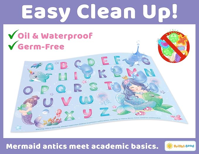 Disposable Placemats for Baby, Toddlers and Kids, 40 Disposable Baby Placemats - Image 3
