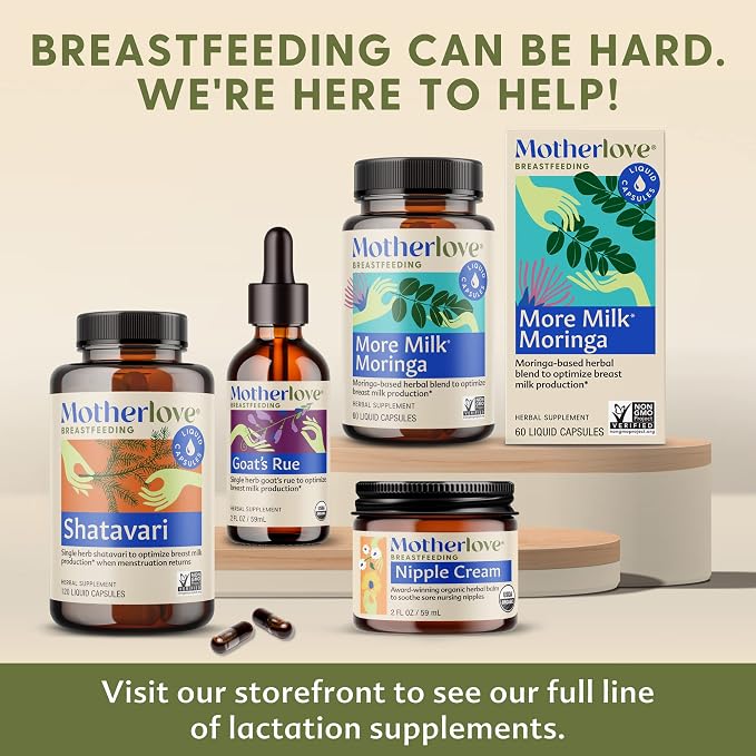 Motherlove More Milk Moringa Moringa-Based Lactation Supplement to Support - Image 5