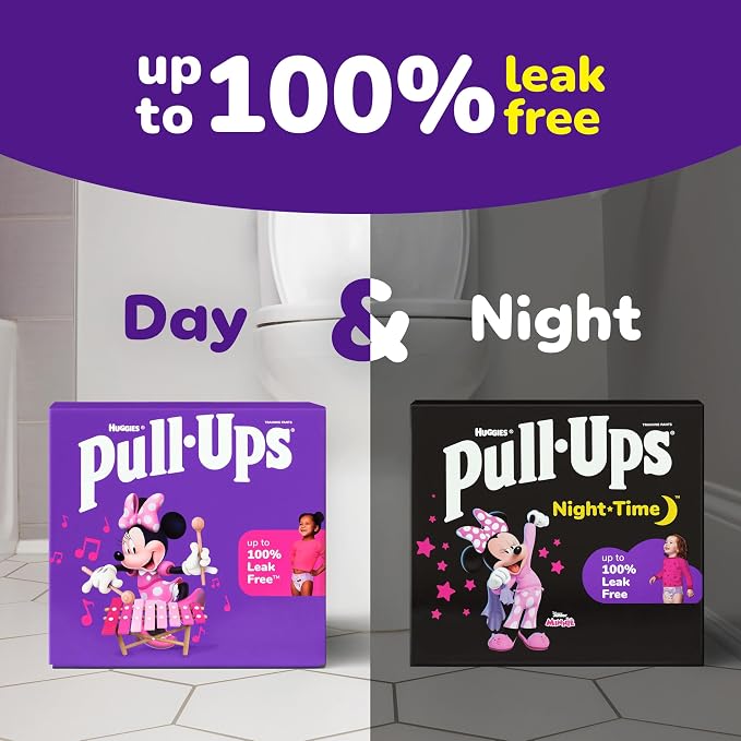 Pull-Ups Girls' Potty Training Pants, Size 5T-6T Training Underwear - Image 9