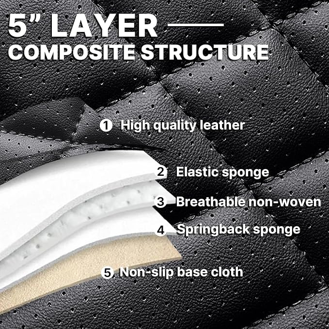 Seat Cover, Universal Leather Seat Covers - Image 6