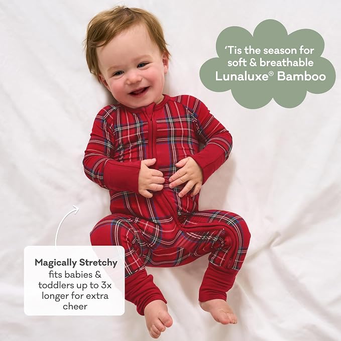 Little Sleepies Pajamas for Baby Boys & Girls, Viscose from Bamboo Baby Pajamas - Image 3