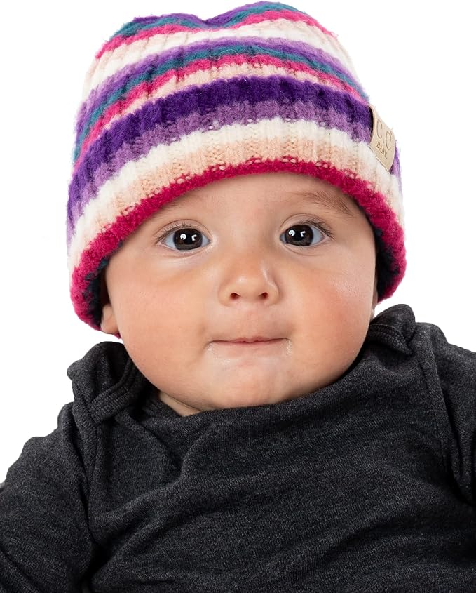 Funky Junque Baby Winter Hat – Cute Newborn Hats, Cozy Warm Infant Beanie - Image 4