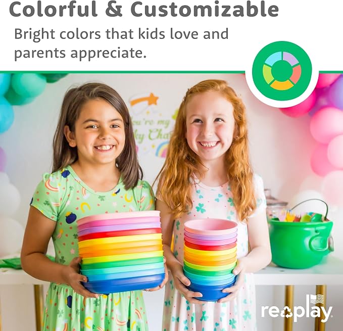 Re-Play 12 oz. Toddler Bowls Set of 4 - Image 2