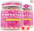 Prenatal Multivitamin Gummy for Women w/Methylfolate 1mg, Iron Choline Omega-3 by Neviss