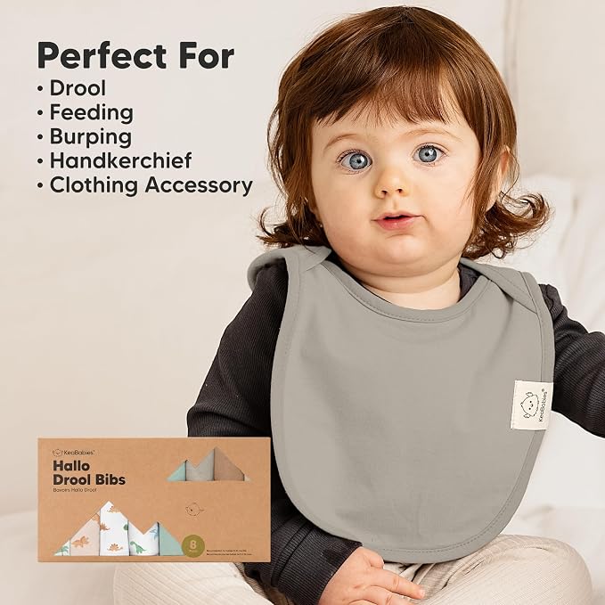 8-Pack Baby Bibs for Boys, Girls - Image 8