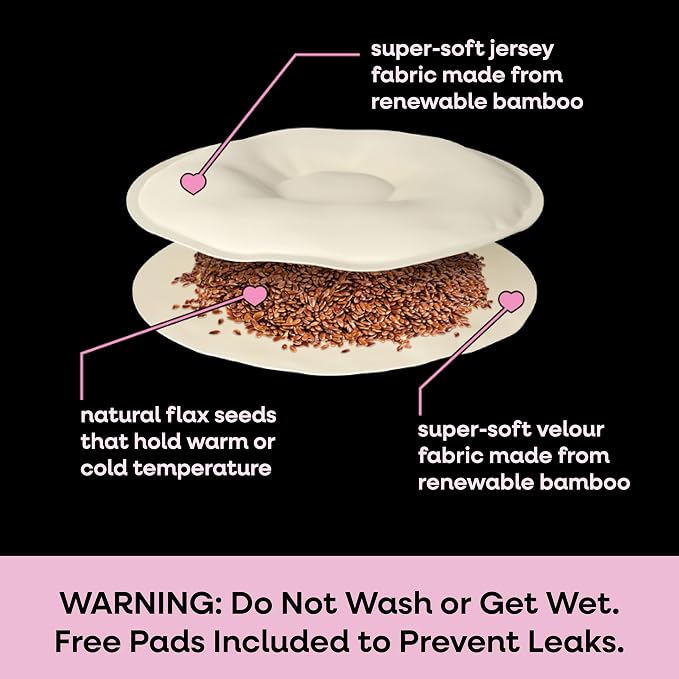 Bamboobies Soothing Nursing Pillows, Daytime Nursing Pads - Image 8