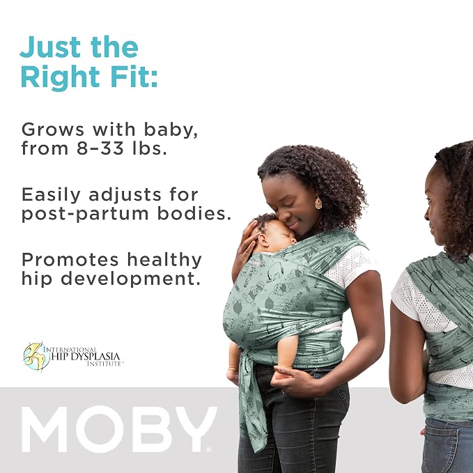 Moby Baby Wrap Carrier Featherknit - Image 2