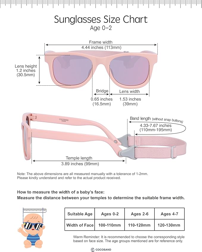 COCOSAND Flexible Baby Sunglasses - Image 5