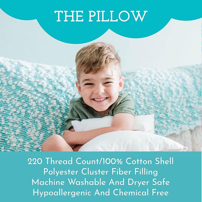 Little Sleepy Head Toddler Pillow - Image 5