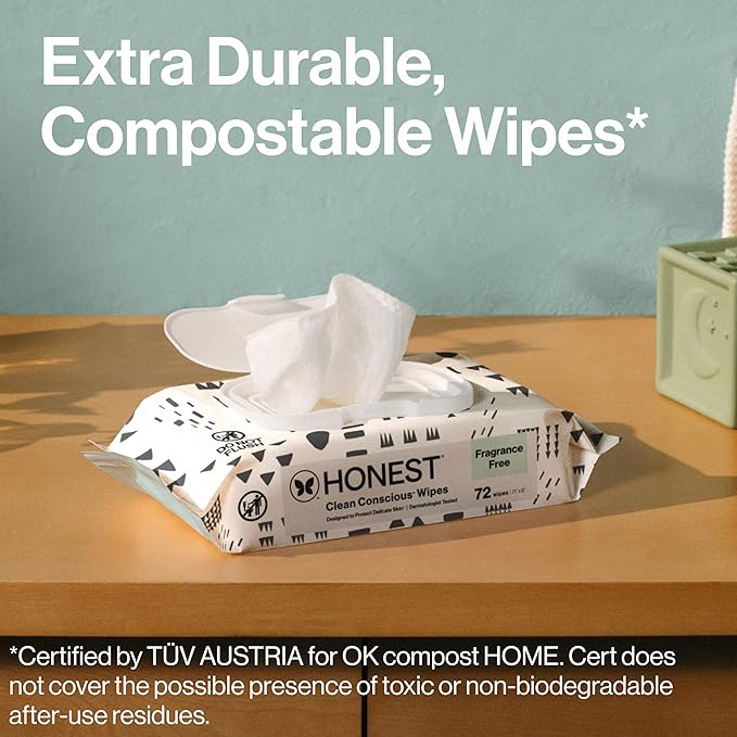 The Honest Company Clean Conscious Multi-Use Wipes, Unscented Hypoallergenic - Image 5