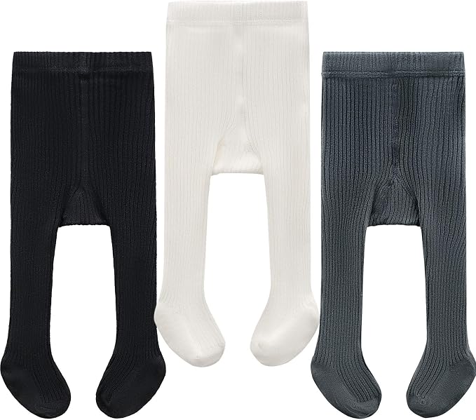 CECORC Baby Girls Tights Toddler Cable Knit Leggings Thick Cotton Infant by CECORC