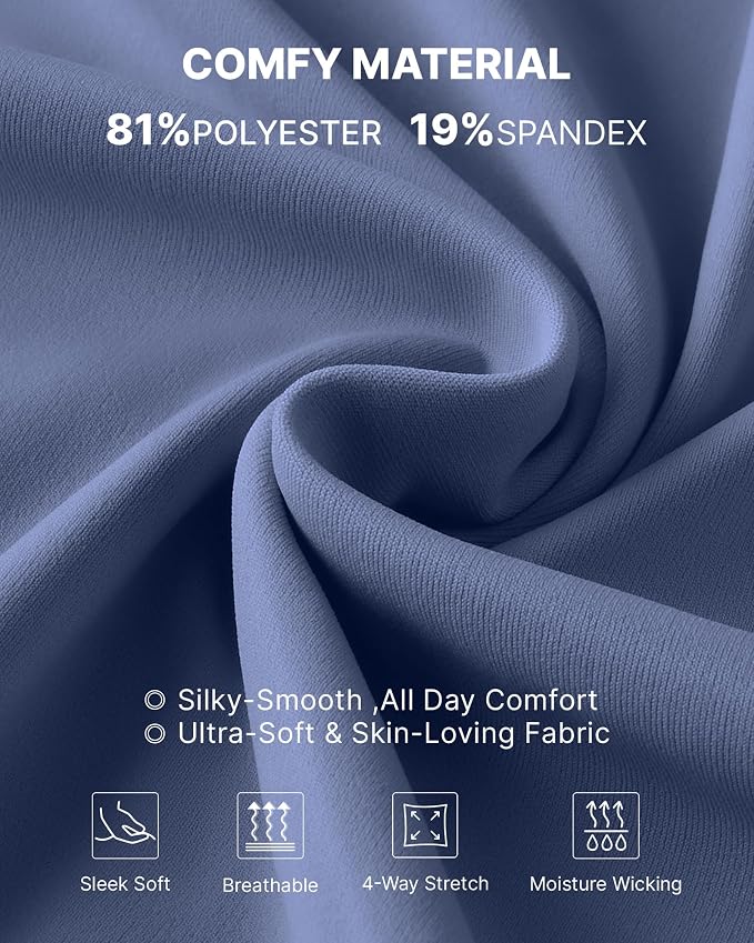 G4Free Maternity Pants Over The Belly Yoga Dress Work Pregnancy Pants Stretchy - Image 2