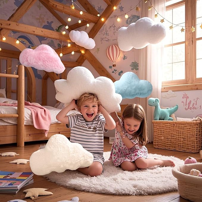 YRXRUS Cloud Pillows, Decorative Throw Pillow Gifts, Cute Plush Room Decor - Image 6