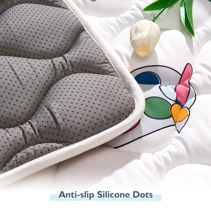 High-Density Foam Baby Play Mat, 36x36 Inches Thicken One-Piece Comfortable and - Image 2