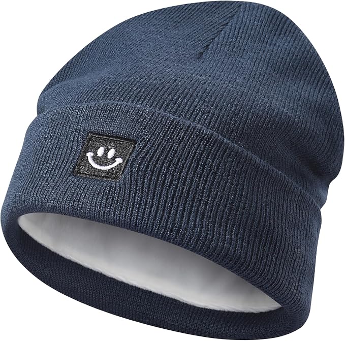 MaxNova 2 Pack Baby Beanie Fleece Lined Knit Toddler Hat - Image 3