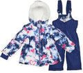 Arctic Quest Little Girls Bib Snow Pants and Ski Jacket Water-Resistant Snowsuit by ArcticQuest