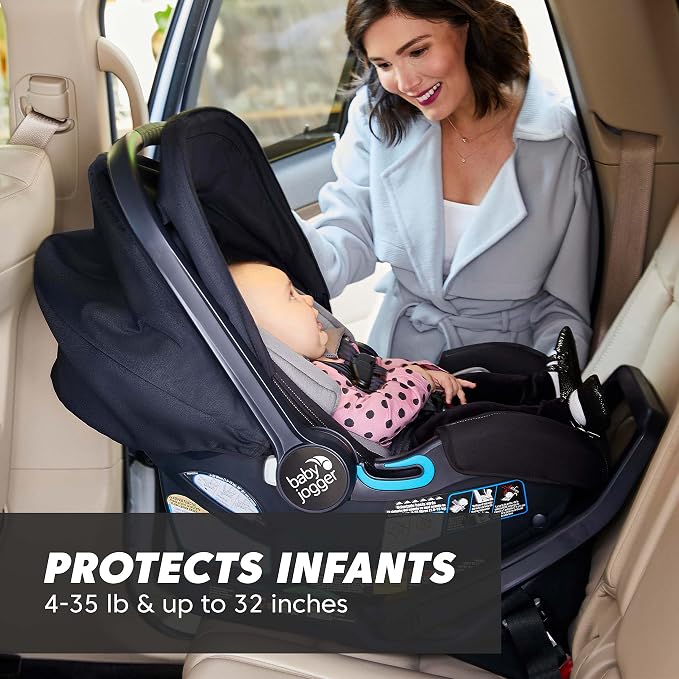 Baby Jogger City Go 2 Infant Car Seat, Pike Exclusive Includes Leatherette - Image 6