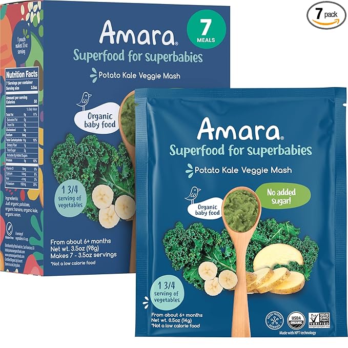 Amara Organic Baby Food by Amara