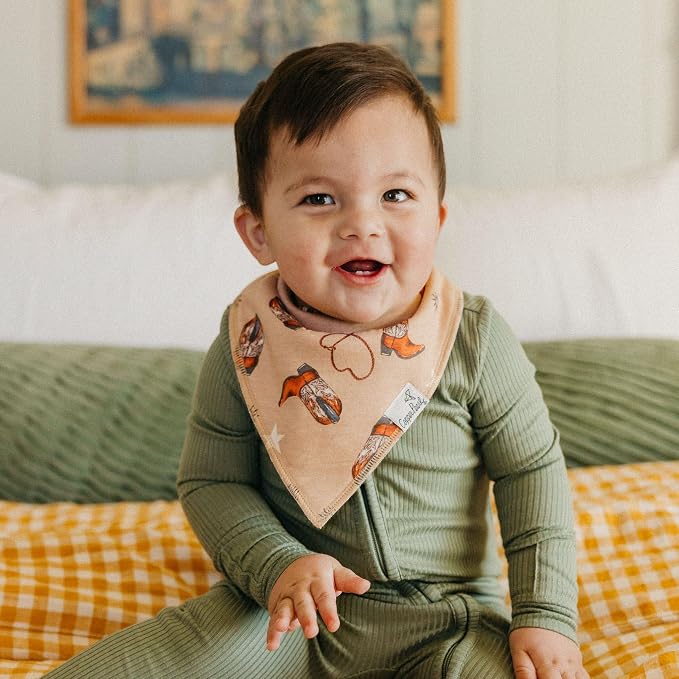 Copper Pearl Baby Bandana Drool Bibs - Image 5