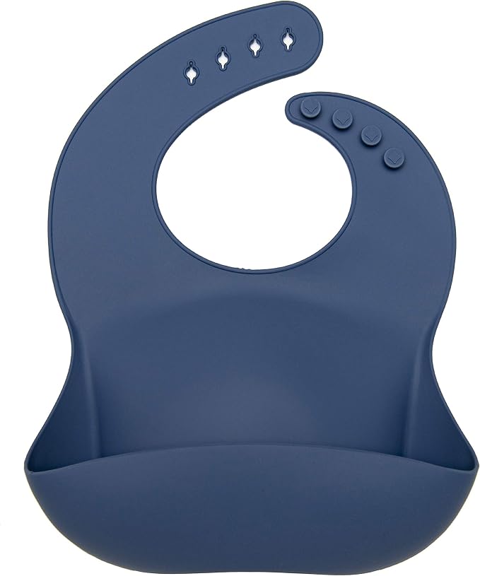 Loulou Lollipop Soft, Waterproof Silicone Feeding Bib by LoulouLollipop