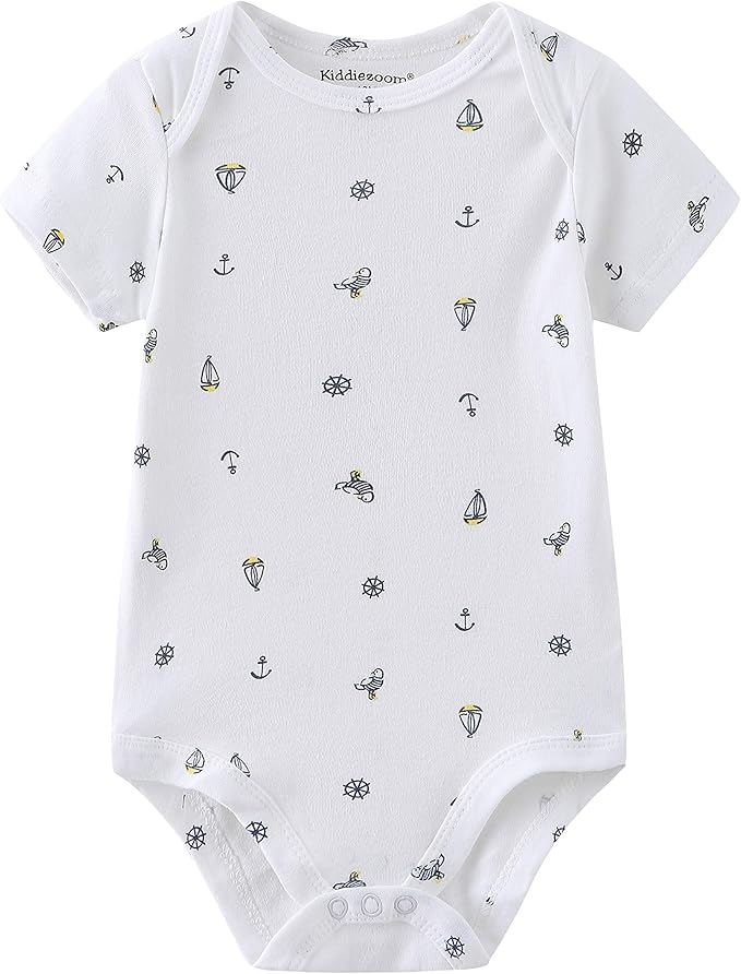 Baby Layette Set Baby Boys' 9-Piece Bodysuits Pants Set Toddler Girl Boy Unisex - Image 6