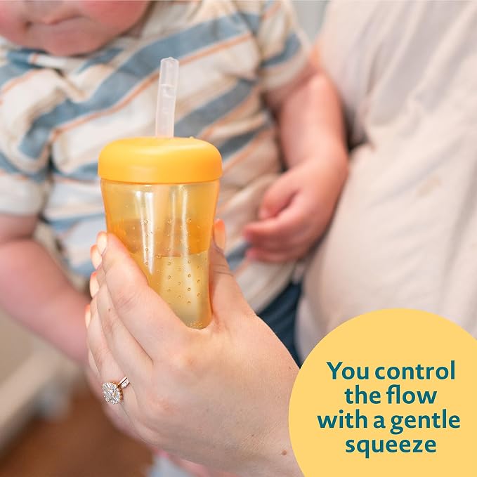 The First Years Squeeze & Sip Toddler Straw Cups - Image 3